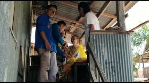 Berbagi Kebahagiaan Bersama Lansia, Tujuan OTT DPD KNPI Sidrap