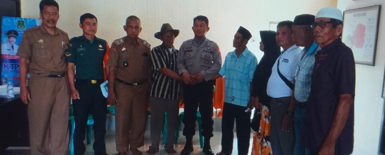 Berkat Mediasi oleh Polisi Sidrap, Kedua Warga ini Sepakat Berdamai