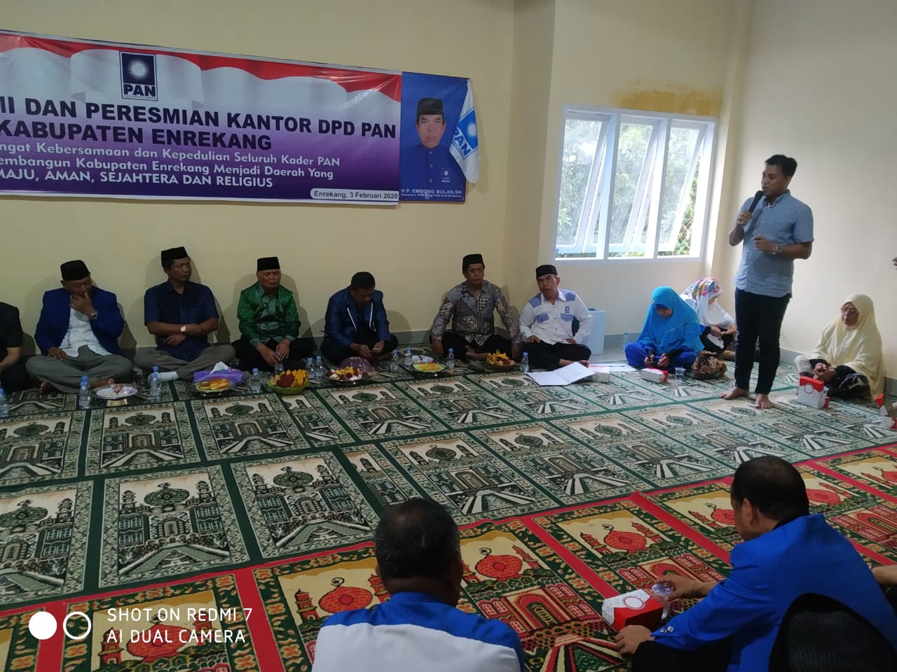 Mitra Fakhruddin MB Hadiri Peresmian Kantor Baru DPD PAN Enrekang