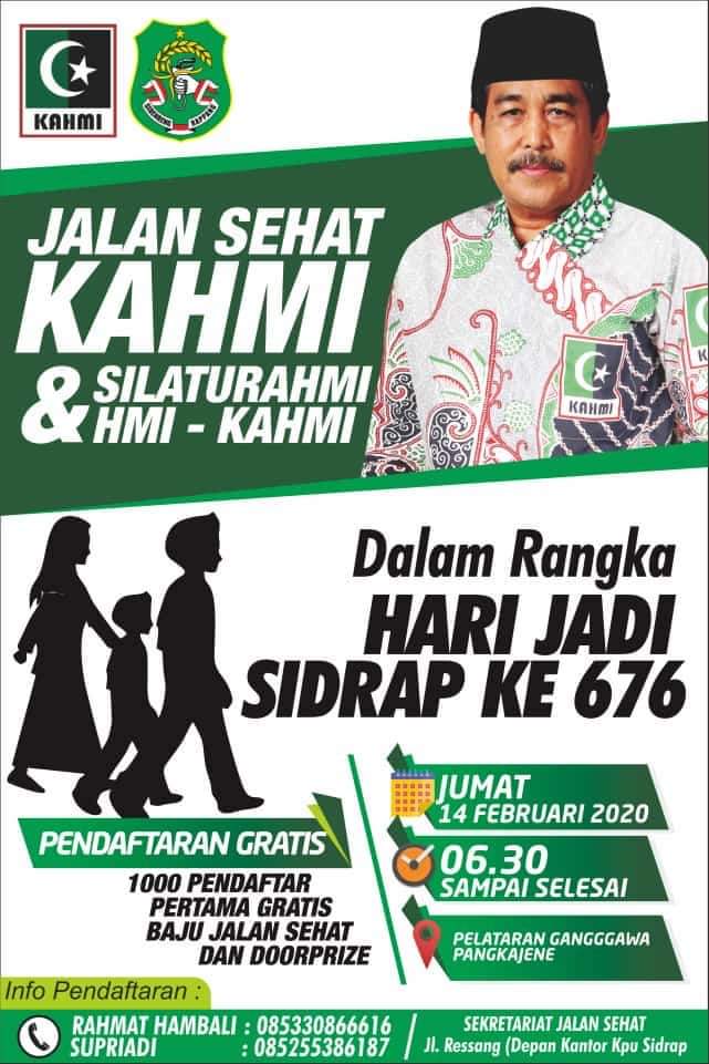 Besok Jalan Sehat Kahmi, Dollah Mando Cek Kesiapan Panitia