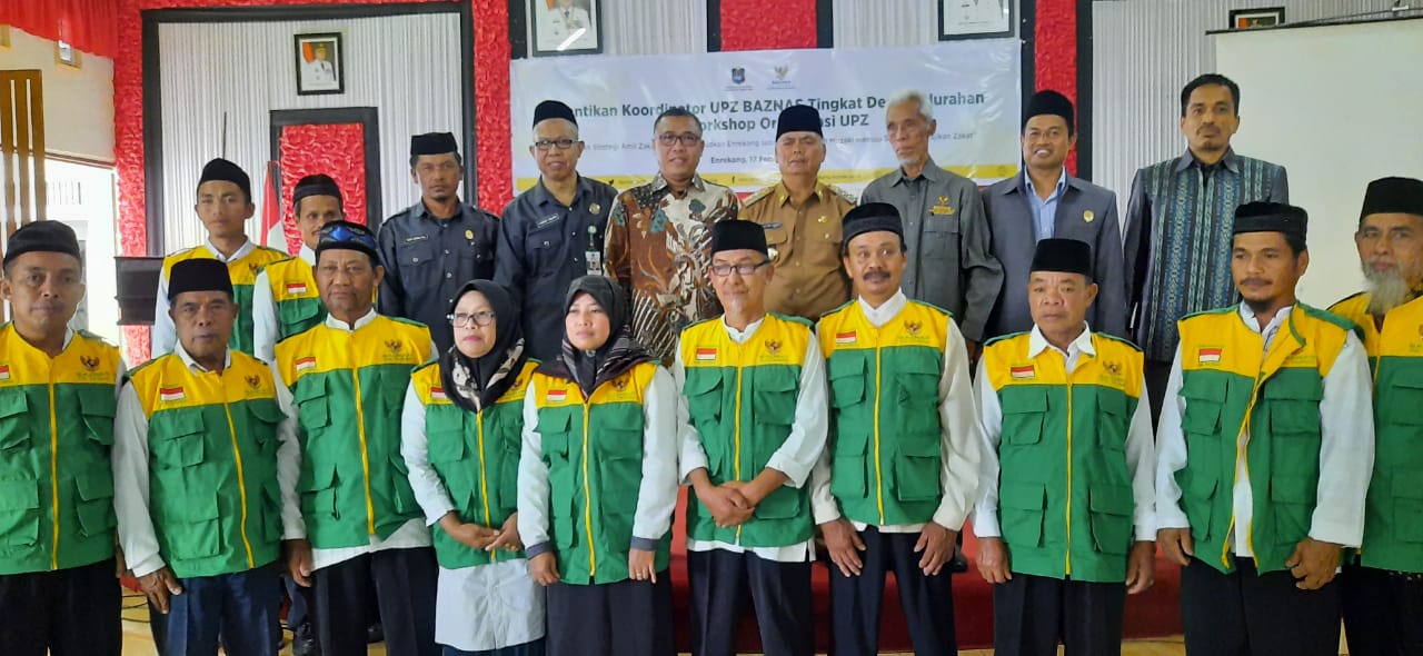 Baznas Enrekang Gelar Pelantikan dan Workshop Unit Pengumpul Zakat UPZ