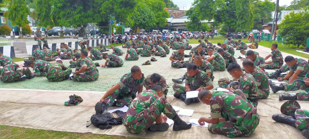 Penempatan Jabatan Secara Profesional, Kodim Gelar UTJ Teretorial