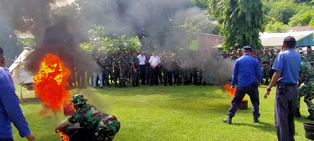 Kebakaran Terjadi Di Makodim 1406 Wajo