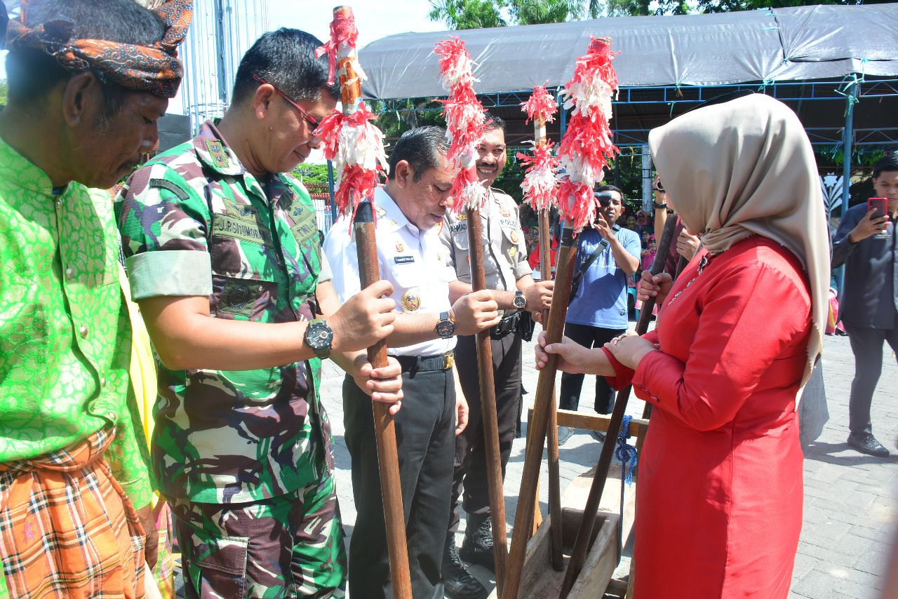 Dandim 1420 Apresiasi Pekan Budaya Daerah Sidenreng Rappang Tahun 2020