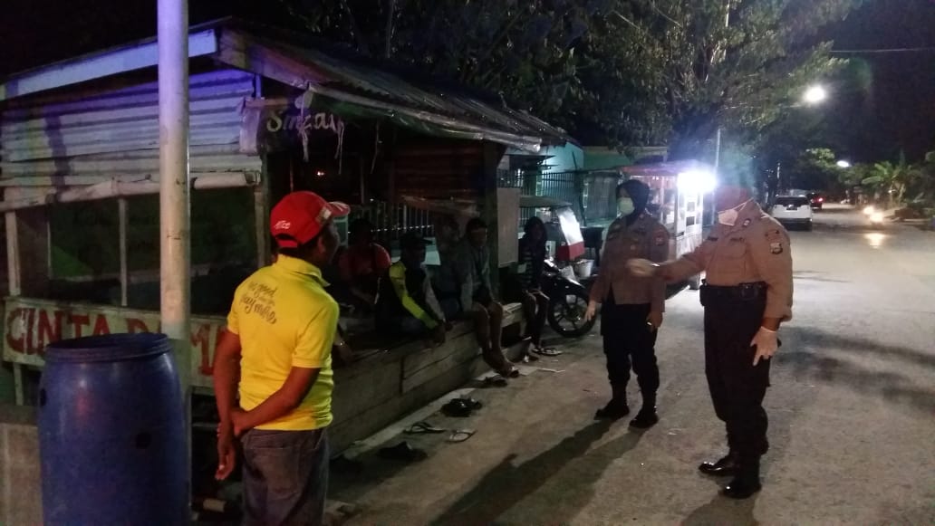 Satbinmas Polres Sidrap Doktrin Masyarakat Perang Lawan Covid-19