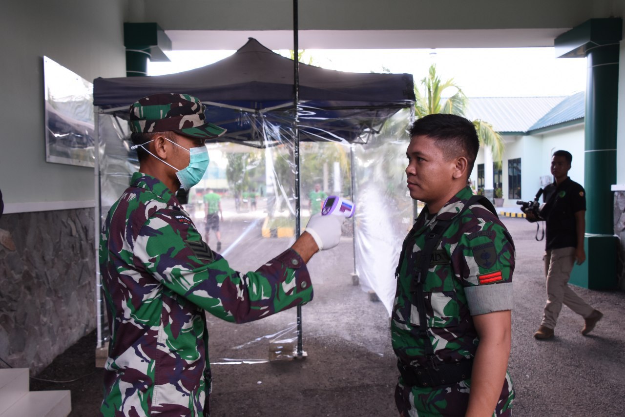 Setiap Hari, Personil Personel Korem 141/Tp Balakrem beserta PNS Lakukan Hal Ini