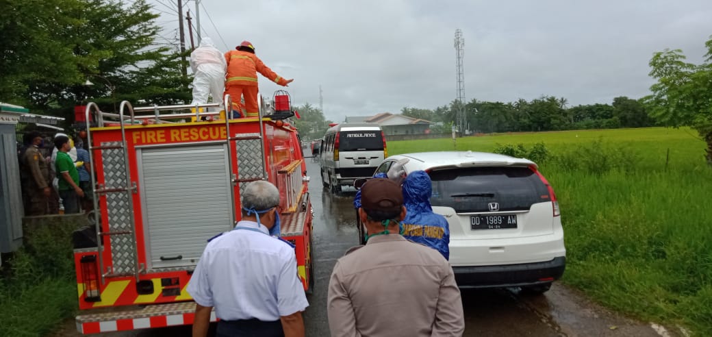 Ada Warga Pangkep Meninggal di Surabaya, Kabag Ops Pimpin Tim Gugus Tugas Langkah Sterilisasi di Rumah Duka