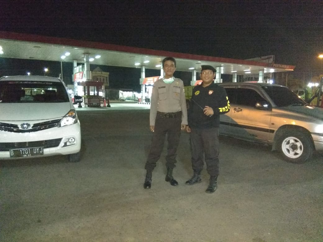 Personil Polsek Watang Pulu Sidrap Giatkan Patroli Rutin