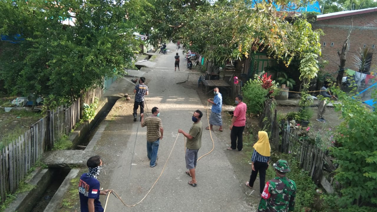 Begini Cara Warga Desa Pao-Pao Intensifkan Cegah Penyebaran Covid-19