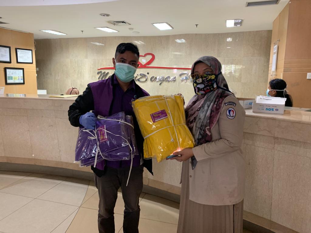 Bantu Keselamatan Paramedis, Seluruh Kantor Cabang An-Nur Maarif Serentak Bagikan APD dan Masker