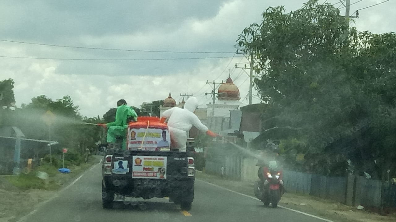 Lanjutkan Aksi Sosial Tangkal Virus Korona, Ini yang Dilakukan Gerindra Sidrap