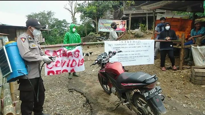 Masuk di Wilayah Ini, Anda Harus di Periksa Dulu. Ini Penjelasan Briptu Risman