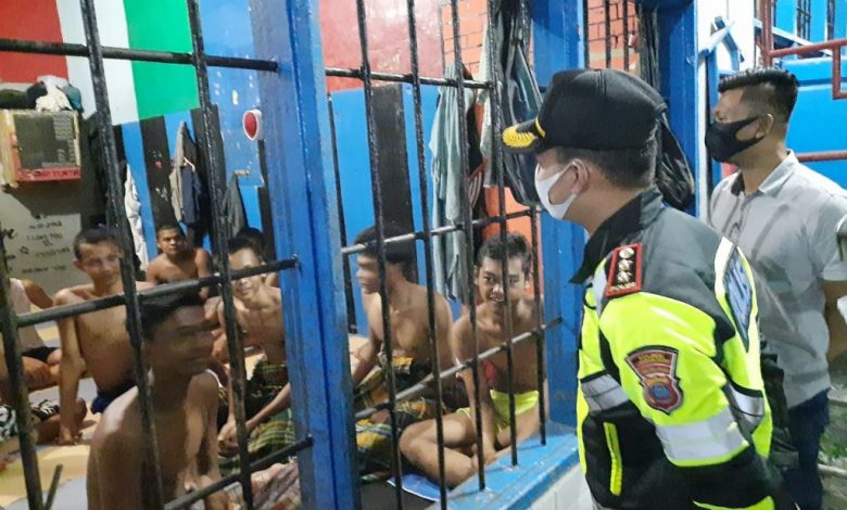 Cek Situasi dan Kondisi, Kapolres Labuhanbatu Kunjungi Lapas