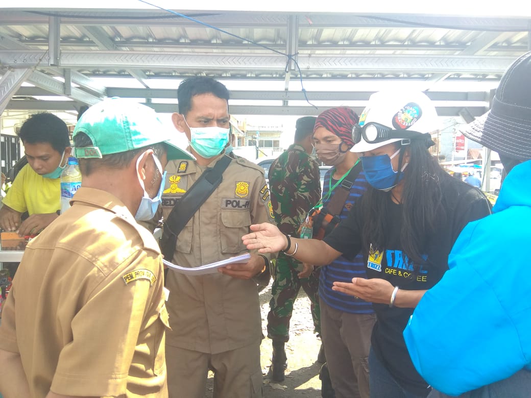 Relawan Muda Sidrap Peduli Covid-19 Bergerak Bantu Tim Gugus