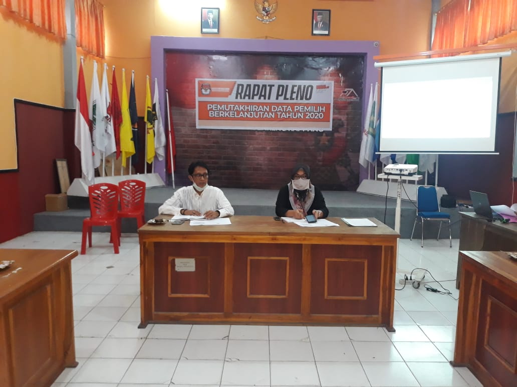 KPU Sidrap Plenokan Penetapan Daftar Pemilih Berkelanjutan