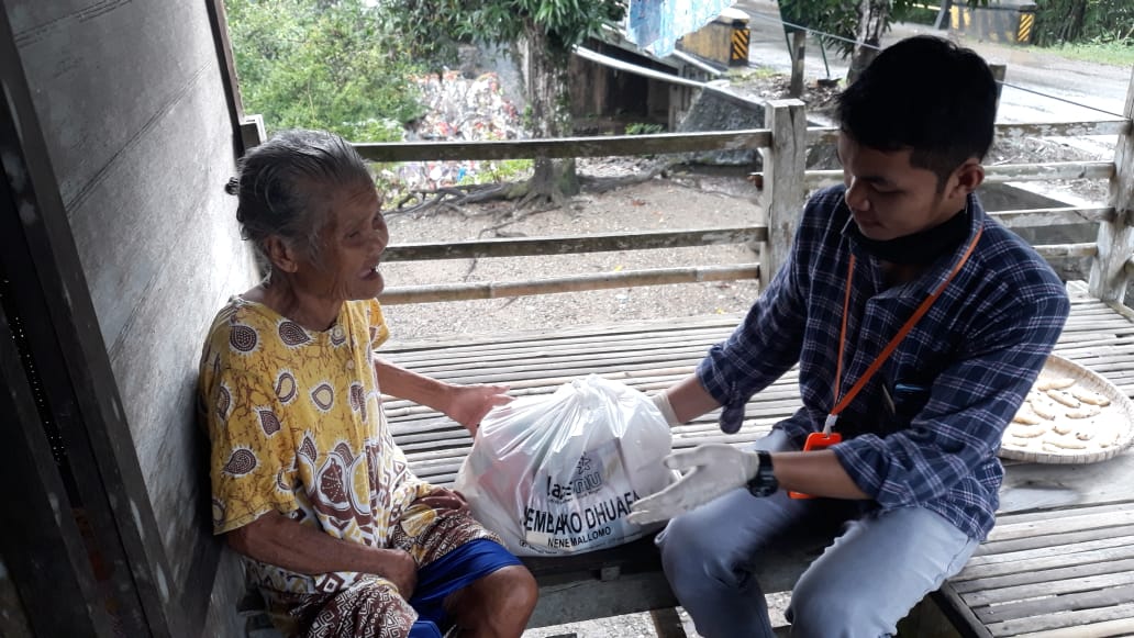 Lagi, LazisMu Sidrap Kembali Salurkan Bantuan Pangan