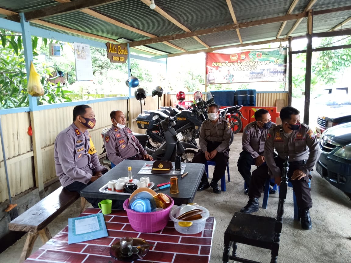 Jelang Idul Fitri, Kapolres Pangkep Siagakan Personel PAM Hari Raya