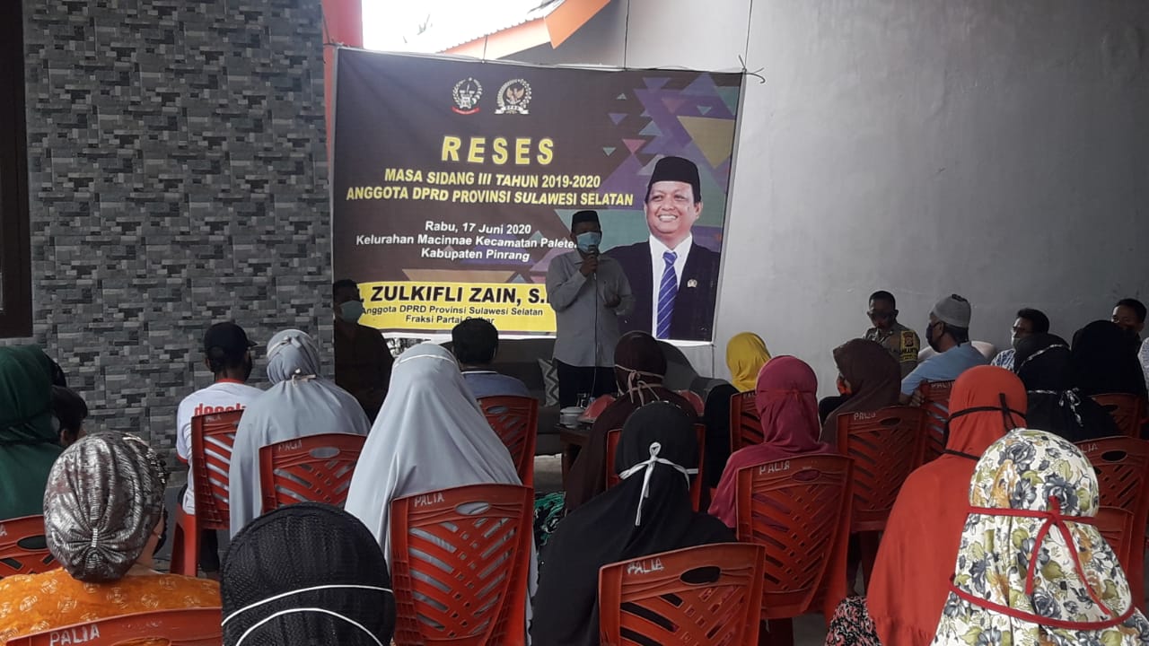 Aspirasi Masyarakat Palia Langsung Di Ekseskusi H. Zulkifli Zain, Bebaskan Dua Lahan Umum Pakai Uang Pribadi Saat Reses di Pinrang