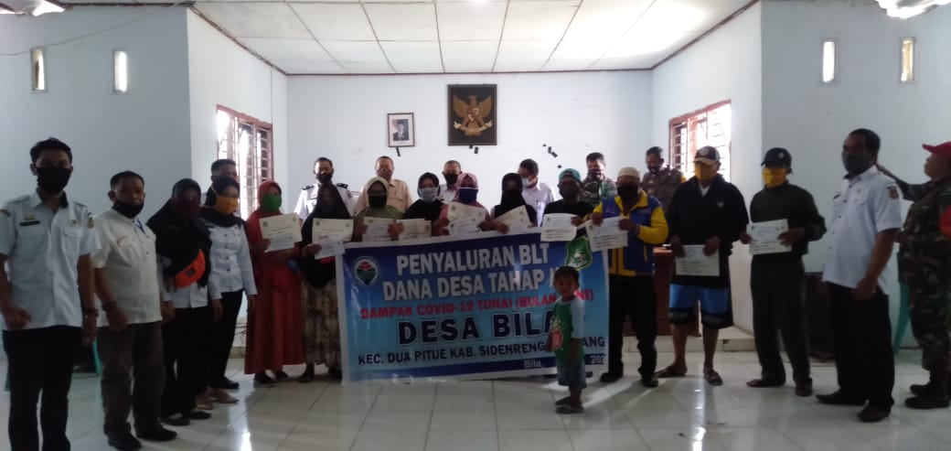 Wakil Ketua DPRD Sidrap Aktif Pantau Penyaluran BLT