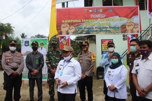 Peresmian Kampung Tangguh Massenrempulu Di Desa Karueng