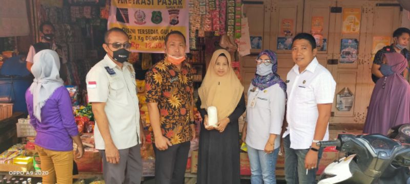 Jaga Stabilitas Harga Gula Pasir, Disdagrin Sidrap Gandeng Bptn Makassar Lakukan Penetrasi Pasar