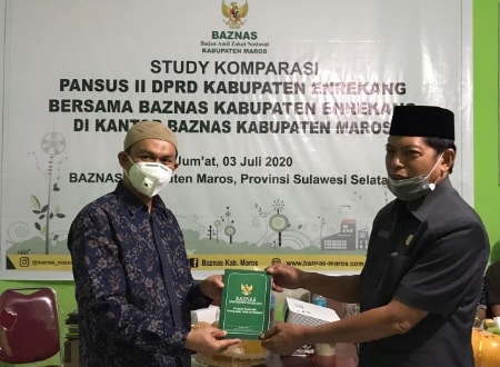 Study Komparasi di Maros, Baznas Maros Justru Puji Baznas Enrekang