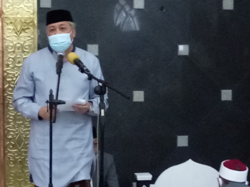 Shalat Idul Adha Di Masjid Agung Al Munawir, Ini Pesan Moril Bupati Pinrang