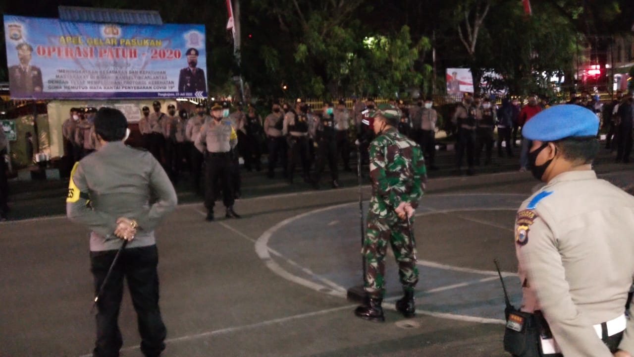 Malam Takbiran, Personel TNI-Polri Sukses Gelar PAM Bersama