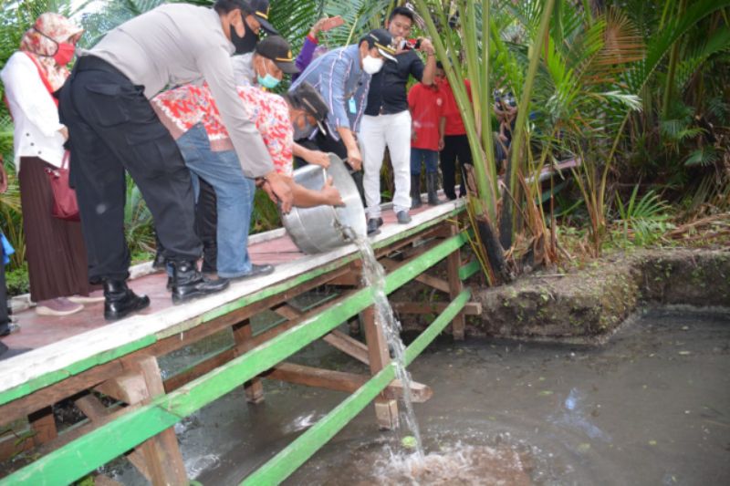 Inisiasi Kampung Tangguh Pangan, Bupati Apresiasi Kapolres Banggai