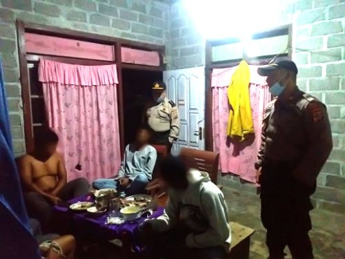 Satu Rumah di Moilong Dirazia, Tujuh Warga di Digelandang Polisi