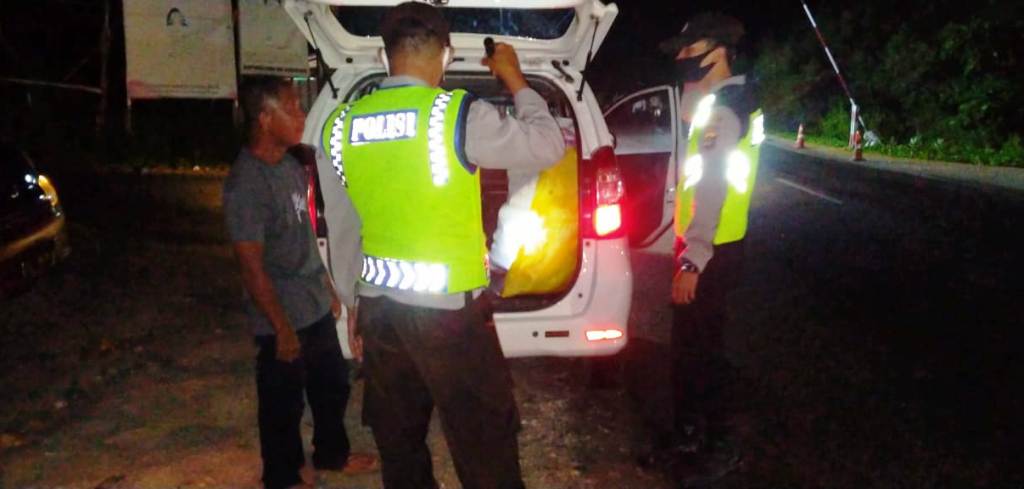 Jaga Kondusifitas Kamtibmas, Polres Banggai Intens Gelar Razia Rayonisasi