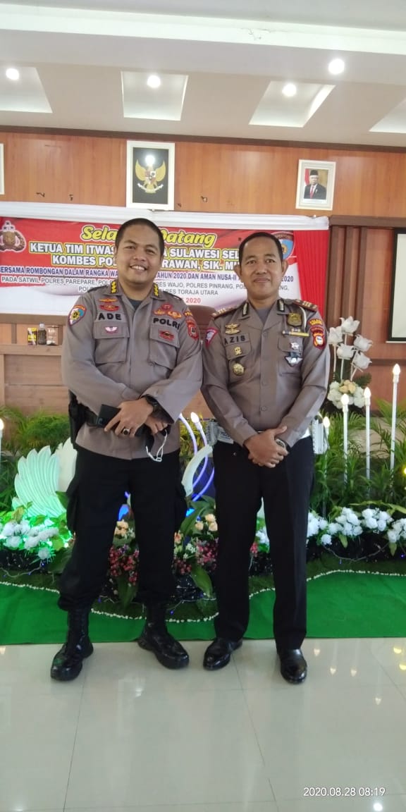 Dipimpin Kombes Pol Ade Indrawan, Tim Was Ops Itwasda Polda Sulsel Kumpul 7 Perwakilan Polres di Sidrap