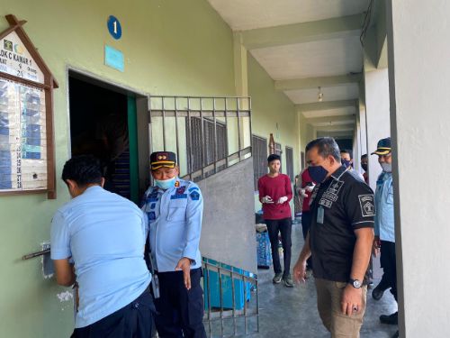 Sidak ke Sidrap, Kadivpas Kanwil Kemenkumham Sulsel Klaim Rutan Sidrap Tidak Ditemukan Alat Kejahatan