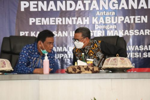 Bangun Kawasan Industri, Gubernur Sulsel Akui Kinerja Suardi Saleh Sukses Bawa Kemajuan Barru