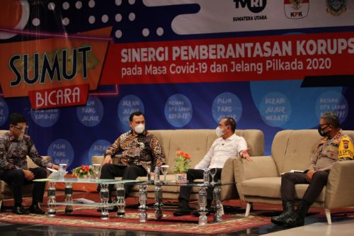 Bersinergi Berantas Korupsi, Kapolda Sumut Talk Show Bersama Ketua KPK RI dan Gubernur Sumut