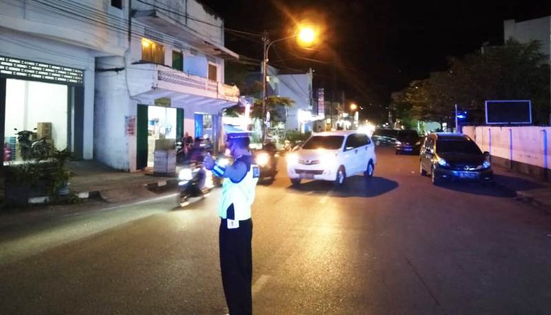 Satlantas Polres Banggai Intensifkan Patroli dan Pengaturan Malam Hari