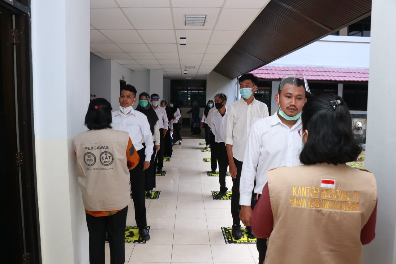 Kerjasama Pengadaan CPNS Barru, Tim Pansel Kagumi Testimoni Peserta Test CPNS Barru