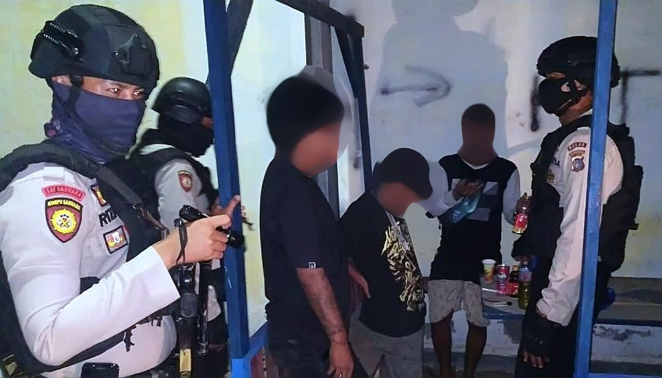 Patmor Sabhara Polres Banggai Cegah Niat dan Kesempatan Pelaku Kejahatan