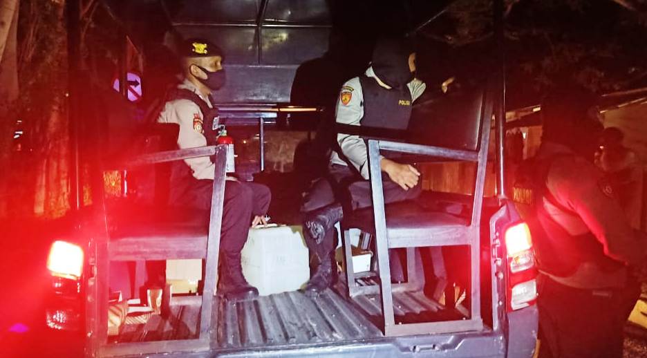 Lagi, 120 Liter Miras Cap Tikus di Karaton Diamankan Sabhara Polres Banggai