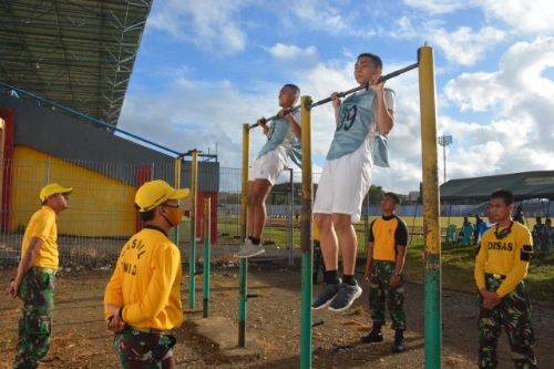 Tes Garjas Calon Bintara PK TNI-AD Dipantau Langsung Kasrem 141 Toddopuli