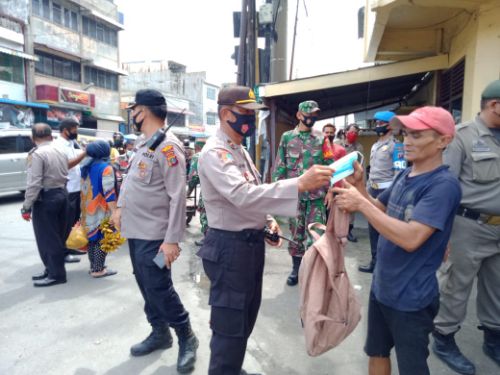 Polsek Medan Area Gelar Operasi Yustisi, 33 Orang Diberikan Sanksi