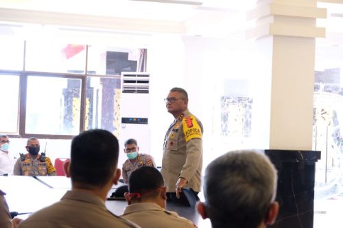 Kapolda Sumut Ingatkan Personil Patuhi Protokol Kesehatan pada Seluruh Kasatkernya