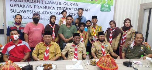 Alhamdulillah, Kwarcab Pramuka Barru Boyong Satu Emas dan Dua Perak di MTQ Pramuka Se-Sulsel