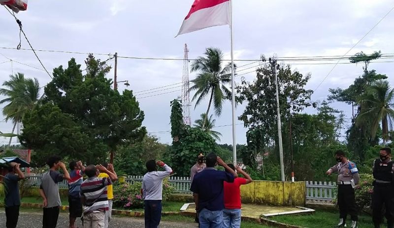 Asyik Kedapatan Pesta Miras, 9 Warga Batui Disanksi Hukuman Ini