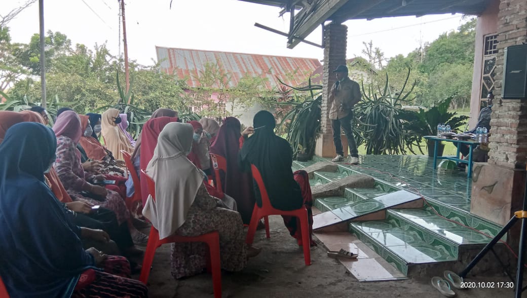 Sosialisasi di Rilau Ale, Andi Utta Ajak Masyarakat jadi Pengusaha Perkebunan