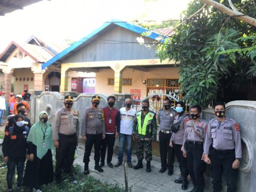 Kapolres Pangkep Pantau 2 titik Lokasi Kampanye