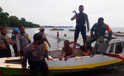 Tim Gabungan TNI-Polri di Banggai Berhasil Ungkap Kasus Ilegal Fishing