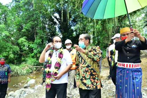 Beri Perhatian pada Sidrap, Bupati Dollah Mando : Terimakasih Wamendes PDTT