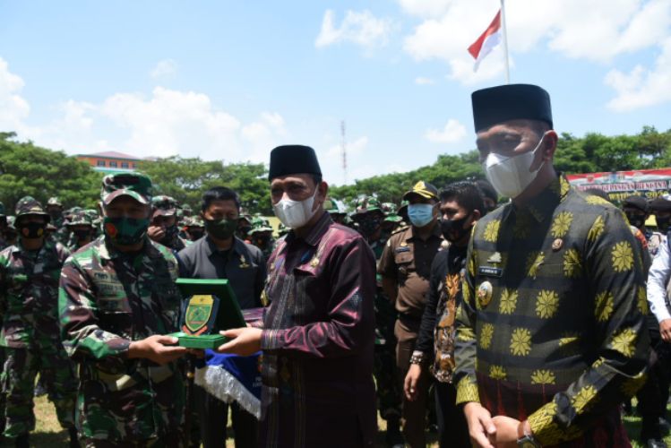 Dirlat Pusterad TNI AD Bekali Personilnya Penanggulangan Bencana Alam Banjir