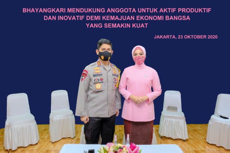 Lewat Virtual, Peringatan HKGB ke-68 Bhayangkari Daerah Sulsel Tetap Khidmat